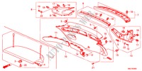 FODERA PORTELLONE per Honda CIVIC 1.8EXE 5 Porte 5 velocità automatico 2011