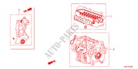 KIT GUARNIZIONE(1.4L) per Honda CIVIC 1.4SE 5 Porte 6 velocità manuale 2011