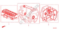 KIT GUARNIZIONE(1.8L) per Honda CIVIC 1.8SPORT AUDIOLESS 5 Porte 5 velocità automatico 2011