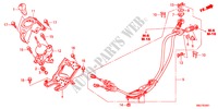 LEVA CAMBIO(MT)(RH) per Honda CIVIC 1.8GT    AUDIOLESS 5 Porte 6 velocità manuale 2011