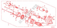 MOTORE AVVIATORE(1.8L) per Honda CIVIC 1.8VXI 5 Porte 6 velocità manuale 2011