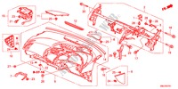 PANNELLO STRUMENTI(RH) per Honda CIVIC 1.8S 5 Porte 5 velocità automatico 2011
