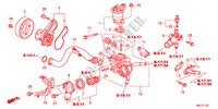 POMPA ACQUA(1.8L) per Honda CIVIC 1.8GT    AUDIOLESS 5 Porte 6 velocità manuale 2011