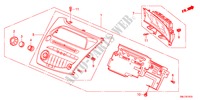 RADIO AUTOMATICA(LH)(1) per Honda CIVIC 2.2SPORT 5 Porte 6 velocità manuale 2011
