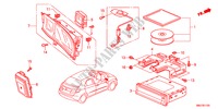 SISTEMA NAVIGAZIONE(LH) per Honda CIVIC 1.4GT 5 Porte cambioautomatico 2011