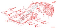 STOINO PAVIMENTO per Honda CIVIC 1.8S 5 Porte 5 velocità automatico 2011
