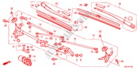 TERGICRISTALLO PARAVENTO(LH) per Honda CIVIC 1.4COMFORT 5 Porte 6 velocità manuale 2011
