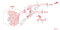 TUBO ACQUA(1.8L)(RH) per Honda CIVIC 1.8ES 5 Porte 6 velocità manuale 2011