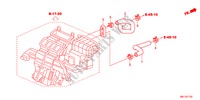 TUBO ACQUA(DIESEL)(LH) per Honda CIVIC 2.2EXE 5 Porte 6 velocità manuale 2011