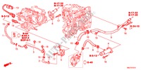 TUBO ACQUA(DIESEL) per Honda CIVIC 2.2GT    AUDIOLESS 5 Porte 6 velocità manuale 2011