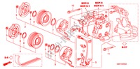 ARIA CONDIZIONATA (COMPRESSORE) (1.8L) per Honda CIVIC 1.8 BASE 3 Porte cambioautomatico 2009