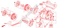 ARIA CONDIZIONATA (COMPRESSORE) (2.0L) per Honda CIVIC 2.0 TYPE-R 3 Porte 6 velocità manuale 2009