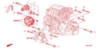 AUTO TENSIONE(1.4L) per Honda CIVIC 1.4 BASE 3 Porte 6 velocità manuale 2009