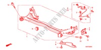 BRACCIO INFERIORE POST. per Honda CIVIC 1.8 TYPE S 3 Porte 6 velocità manuale 2009