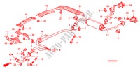 CONDOTTO SCARICO/SILENZIATORE (1.8L) per Honda CIVIC 1.8 BASE 3 Porte 6 velocità manuale 2007