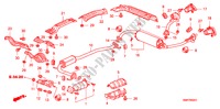 CONDOTTO SCARICO/SILENZIATORE (DIESEL)(1) per Honda CIVIC 2.2 BASE 3 Porte 6 velocità manuale 2009
