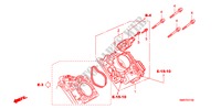 CORPO VALVOLA IMMISSIONE(1.8L) per Honda CIVIC 1.8 BASE 3 Porte 6 velocità manuale 2009