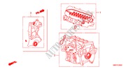 KIT GUARNIZIONE(1.4L) per Honda CIVIC 1.4 TYPE S 3 Porte 6 velocità manuale 2009