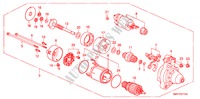 MOTORE AVVIATORE(DENSO) (1.4L) per Honda CIVIC 1.4 TYPE S    PLUS 3 Porte 6 velocità manuale 2009