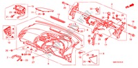 PANNELLO STRUMENTI(RH) per Honda CIVIC 2.0 TYPE R 3 Porte 6 velocità manuale 2009