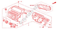 RADIO AUTOMATICA(RH)(2) per Honda CIVIC 1.8 TYPE S 3 Porte cambioautomatico 2007