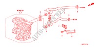 TUBO ACQUA(RH)(1.8L) per Honda CIVIC 1.8 BASE 3 Porte cambioautomatico 2008