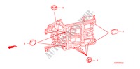 ANELLO DI TENUTA(INFERIORE) per Honda CIVIC 2.0 TYPE-R 3 Porte 6 velocità manuale 2011