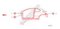ANELLO DI TENUTA(LATO) per Honda CIVIC 2.0 TYPE-R   CHAMP 3 Porte 6 velocità manuale 2010