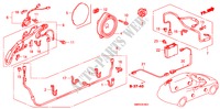 ANTENNA RADIO(RH) per Honda CIVIC 1.4 TYPE-S 3 Porte 6 velocità manuale 2011