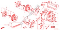 ARIA CONDIZIONATA(COMPRESSORE)(2.0L) per Honda CIVIC 2.0 TYPE-R 3 Porte 6 velocità manuale 2010