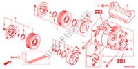 ARIA CONDIZIONATA(COMPRESSORE)(2.0L) per Honda CIVIC 2.0 TYPE-R    RACE 3 Porte 6 velocità manuale 2011