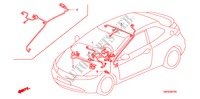 BARDATURA FILO(LH)(4) per Honda CIVIC 1.4 TYPE-S 3 Porte cambioautomatico 2011