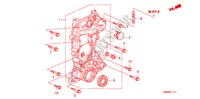 CASSA CATENA(1.4L) per Honda CIVIC 1.4 TYPE-S    PLUS 3 Porte cambioautomatico 2011