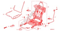 COMP. SEDILE ANT.(S.)(2.0L) per Honda CIVIC 2.0 TYPE-R    PLUS 3 Porte 6 velocità manuale 2011