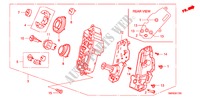 CONTROLLO RISCALDATORE(LH) per Honda CIVIC 2.0 TYPE-R 3 Porte 6 velocità manuale 2011