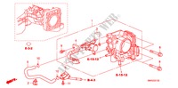 CORPO VALVOLA IMMISSIONE(1.4L) per Honda CIVIC 1.4 TYPE-S    PLUS 3 Porte 6 velocità manuale 2010