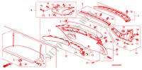 FODERA PORTELLONE per Honda CIVIC 2.0 TYPE-R 3 Porte 6 velocità manuale 2011