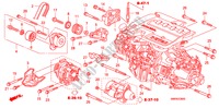 MENSOLA MONTATURA MOTORE(DIESEL) per Honda CIVIC 2.2 TYPE-S 3 Porte 6 velocità manuale 2011