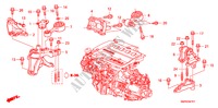 MONTATORI MOTORE(DIESEL) per Honda CIVIC 2.2 TYPE-S    PLUS 3 Porte 6 velocità manuale 2011