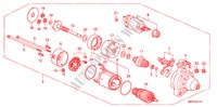 MOTORE AVVIATORE(DENSO)(1.4L) per Honda CIVIC 1.4 TYPE-S 3 Porte 6 velocità manuale 2010