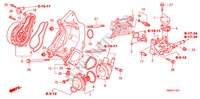 POMPA ACQUA(2.0L) per Honda CIVIC 2.0 TYPE-R    RACE 3 Porte 6 velocità manuale 2010