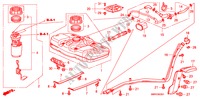 SERBATOIO COMBUSTIBILE(DIESEL) per Honda CIVIC 2.2 TYPE-S    PLUS 3 Porte 6 velocità manuale 2011