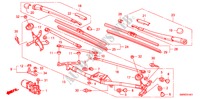 TERGICRISTALLO PARAVENTO(RH) per Honda CIVIC 1.4 TYPE-S 3 Porte 6 velocità manuale 2011