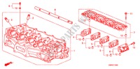 TESTATA(1.8L) per Honda CIVIC 1.8 BASE 3 Porte 6 velocità manuale 2011