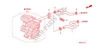 TUBO ACQUA(RH)(2.0L) per Honda CIVIC 2.0 TYPE-R    PLUS 3 Porte 6 velocità manuale 2011