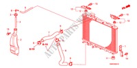TUBO RADIATORE/SERBATOIO DI RISERVA(1.8L) per Honda CIVIC 1.8 TYPE-S    PLUS 3 Porte 6 velocità manuale 2011