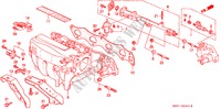 MOLTEPLICE ASPIRAZIONE(PGM FI) (1.6L) per Honda CONCERTO 1.6I-16 4 Porte 5 velocità manuale 1993