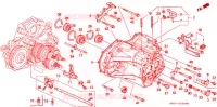 ALLOGGIO TRASMISSIONE per Honda ACCORD 1.8 IS 4 Porte 4 velocità automatico 1996