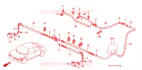 BECCO LAVATORE/TUBO LAVATORE per Honda ACCORD 2.3 ISR 4 Porte 5 velocità manuale 1994