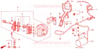 CAMMINO AUTOMATICO(LH) per Honda ACCORD 2.3 ISR 4 Porte 5 velocità manuale 1994